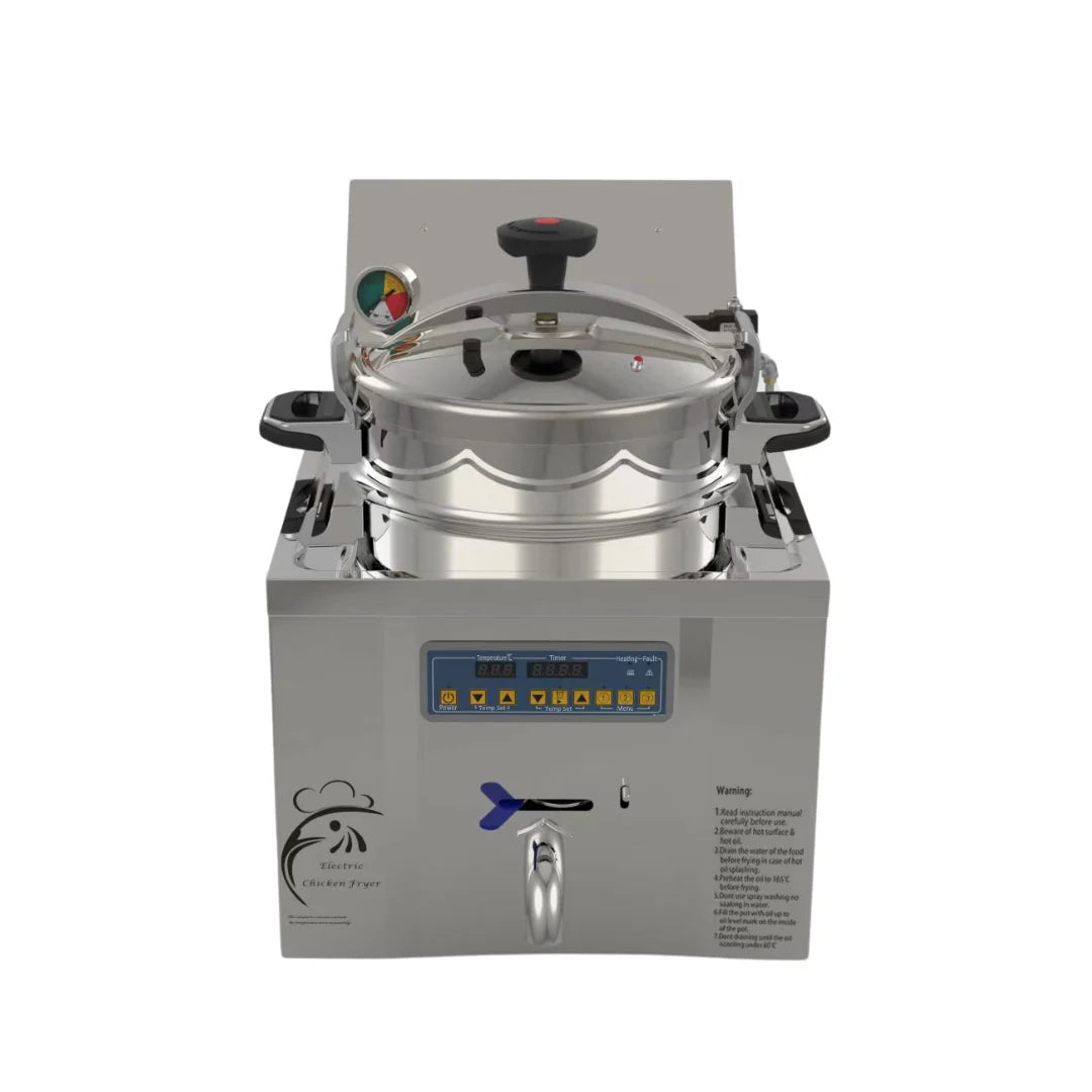 Pressure fryer for home use shop