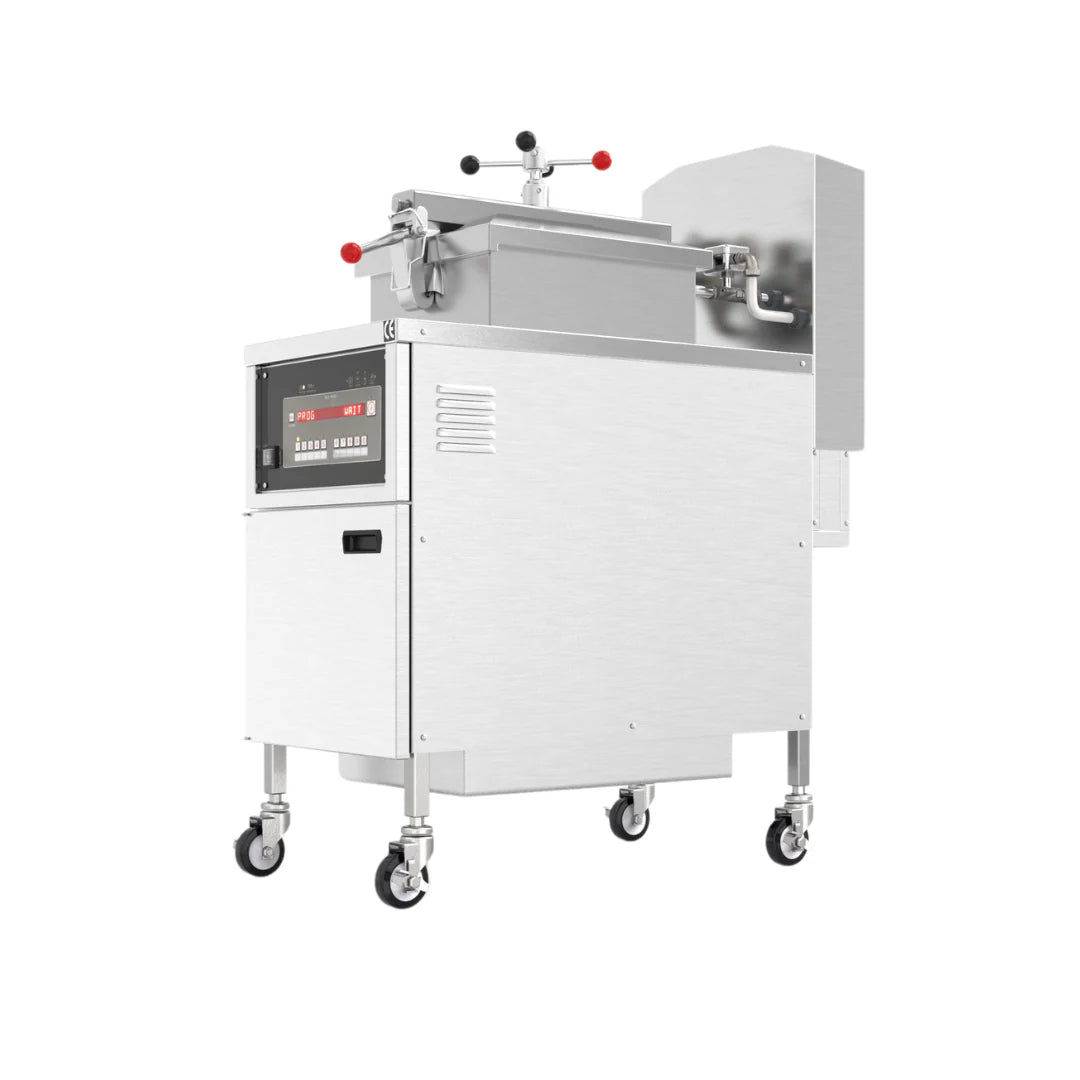 Hamoki Freestanding Electric Pressure Fryer 24 Litre 32kg/hr Output - 341003 Electric & Gas Pressure Fryers Hamoki