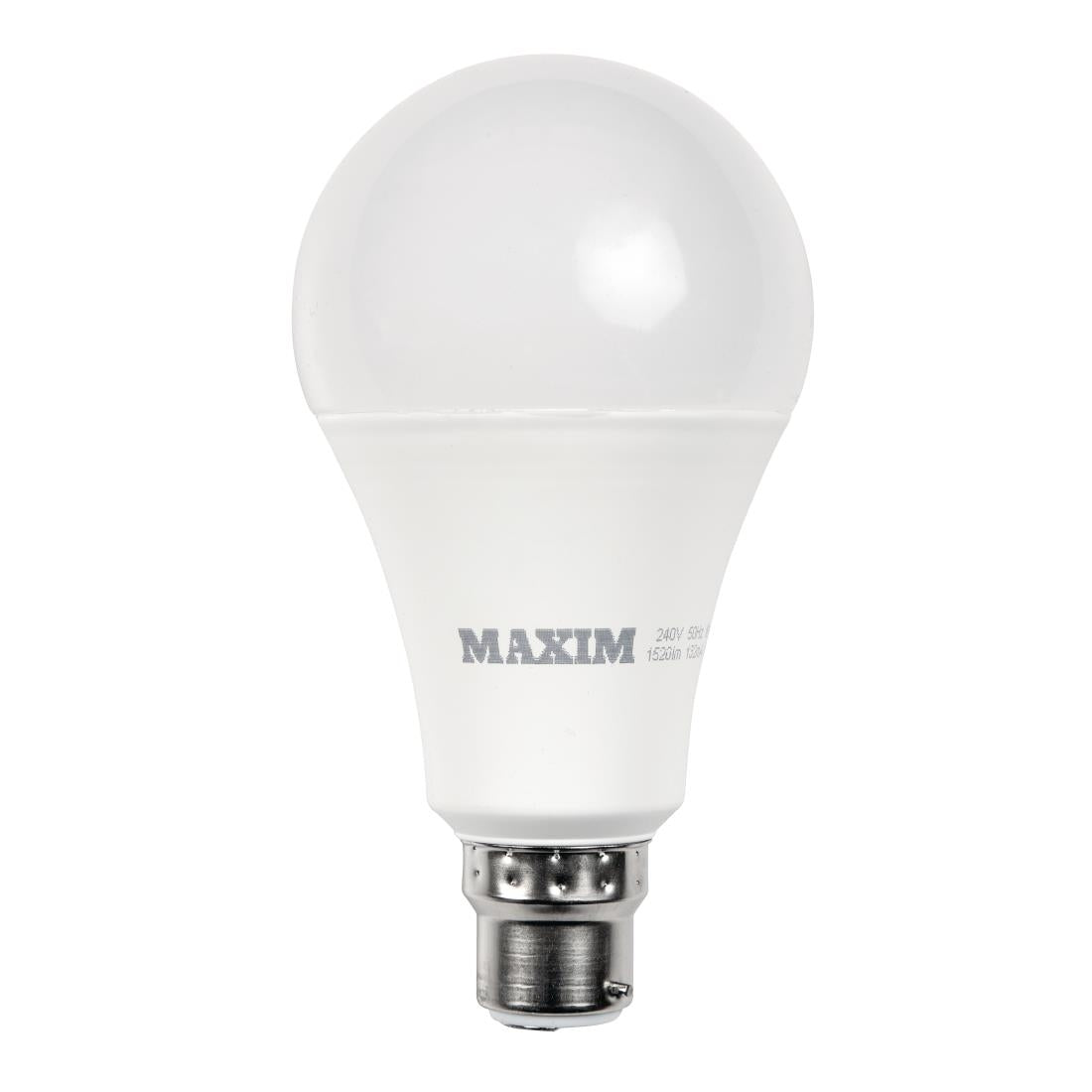 Maxim LED GLS Bayonet Cap Cool White 6W (Pack of 10) - HC653 Status