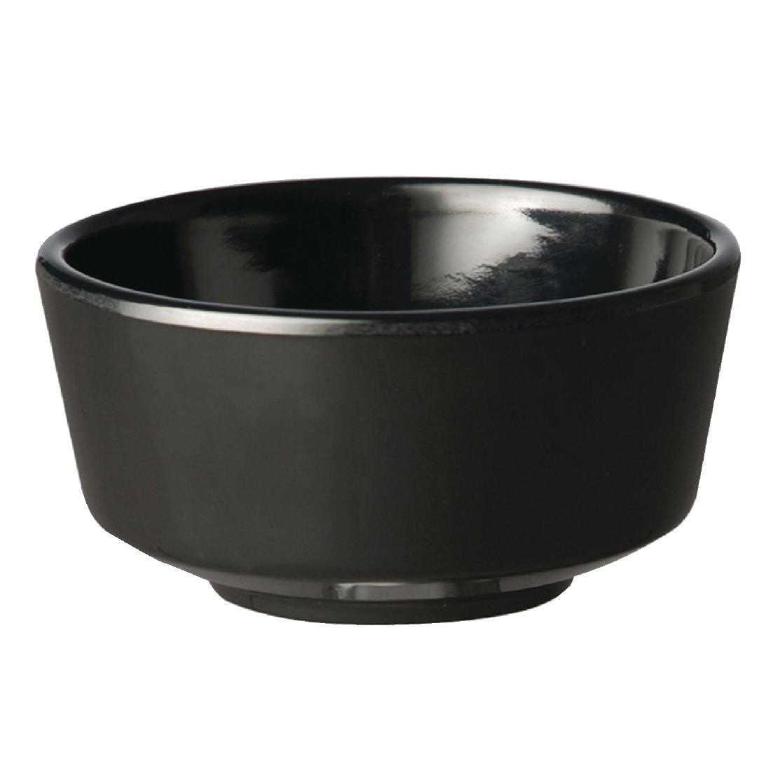 APS Float Black Round Bowl 5in - GF085 APS