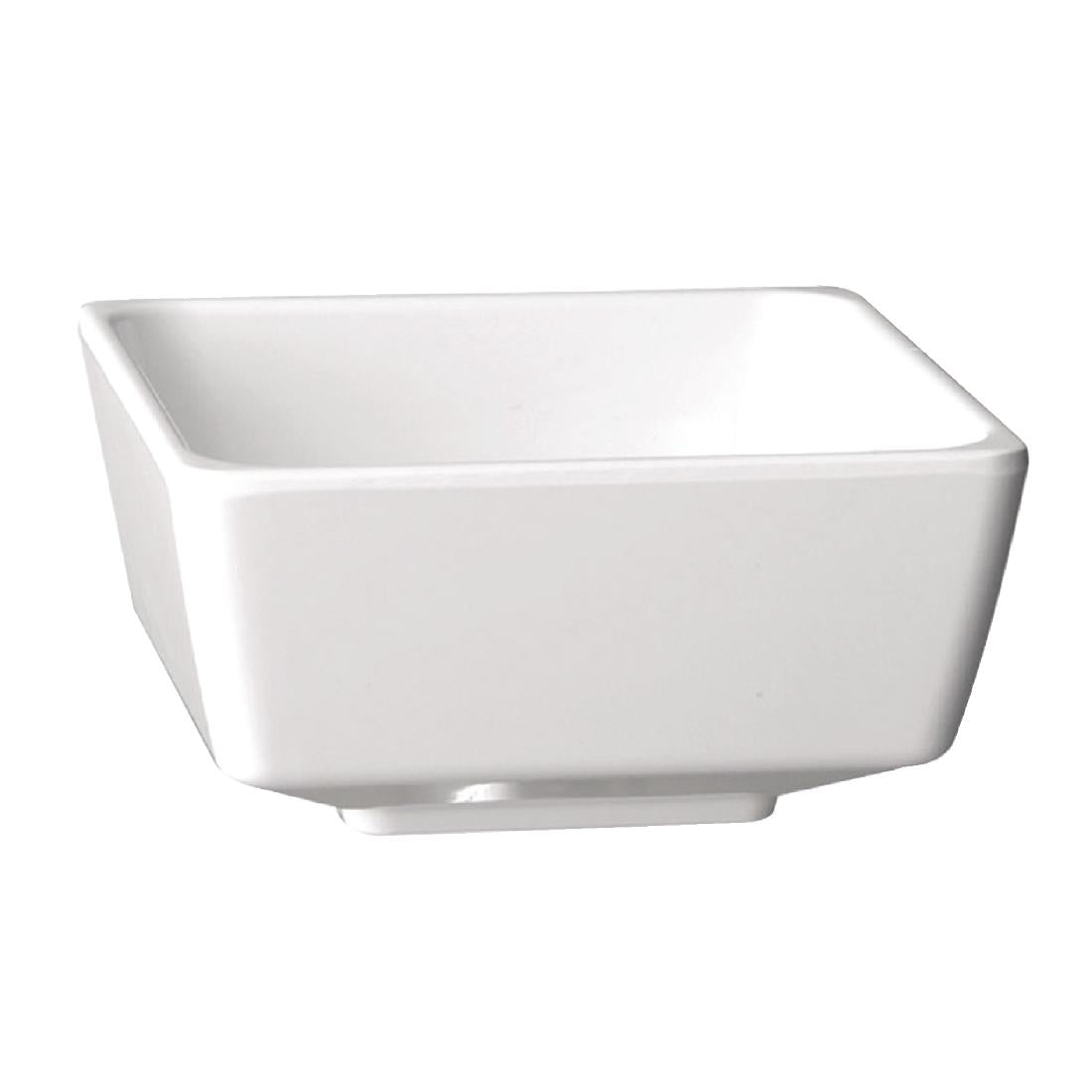 APS Float Square Dipping Bowl White 2in - GF090 APS