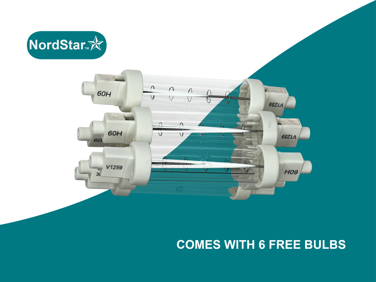 Nordstar Heated Gantry Double Tier Chefs Rack Overshelf 1200mm 6 Quartz Lamp | DTG1200 Heated Gantry Chef's Rack Nordstar