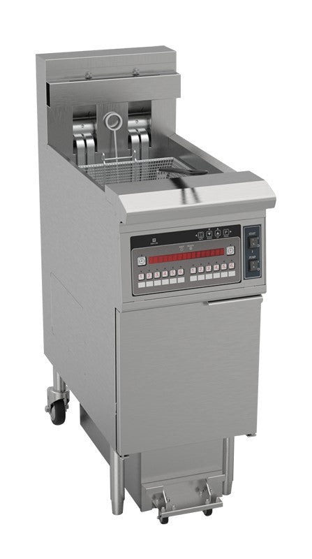 Chefsrange Electric Filtration Open Fryer Single Tank 21.5 Litre - ECE126 Freestanding Electric Fryers Chefsrange