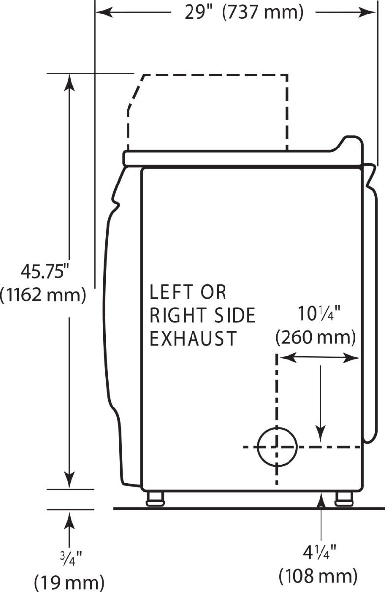 Maytag 10.5kg Front Loader Electric Vented Commercial Tumble Dryer | MDE28PRTGW Commercial Tumble Dryers Maytag