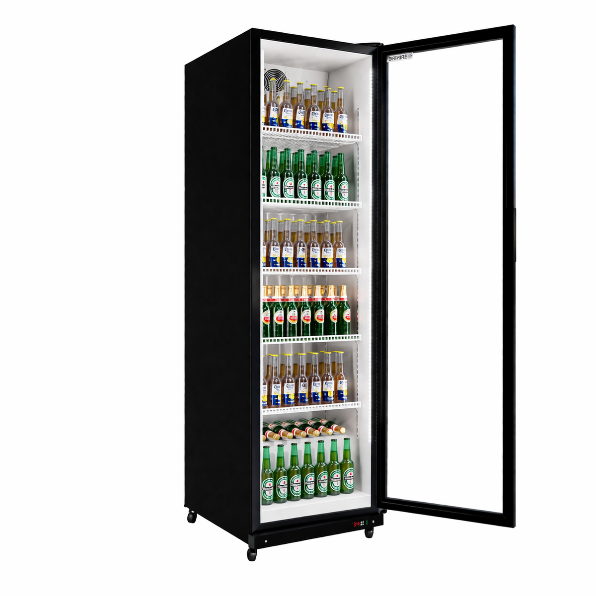 Empire Single Door Upright Display Cooler – Commercial Glass Door Fridge Merchandiser | CL-390 - Graded Item