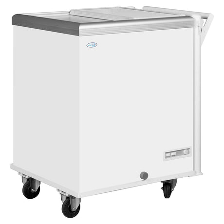 Elcold Mobile 12v Battery Powered Freezer - MOBILUX 11 COMBI Display Chest Freezers Elcold   