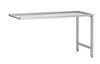 Combisteel Exit Table Two Legs 700 For 7280.0045-0046-0050-0055-0060-0065 - 7003.0425 Stainless Steel Dishwasher Tables Combisteel