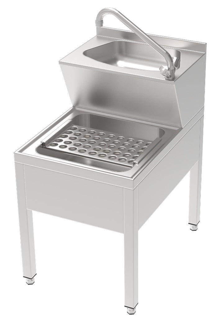 Combisteel Hand Washbasin - 7013.0765 Janitorial Sinks Combisteel