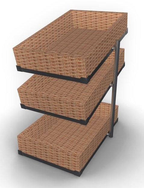 Combisteel Broodmanden Etagere 3 Hg Smal - 7013.2305 Combisteel Accessories & Spare Parts Combisteel