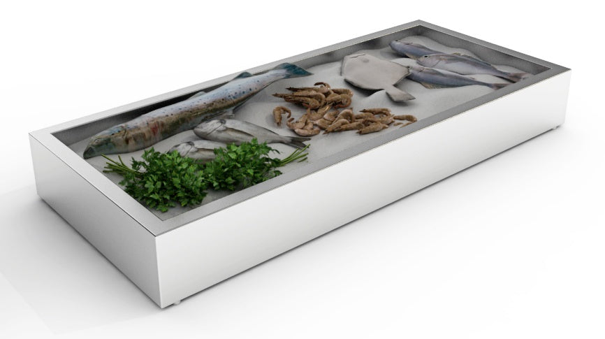 Combisteel Crushed Ice Bin 4/1 GN - 7013.2715 Combisteel Accessories & Spare Parts Combisteel