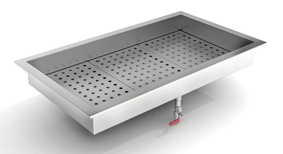 Combisteel Crushed Ice Bin Drop-In 3/1GN - 7013.2730 Combisteel Accessories & Spare Parts Combisteel