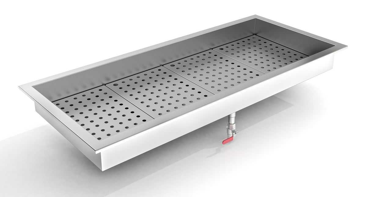 Combisteel Crushed Ice Bin Drop-In 4/1 GN - 7013.2735 Combisteel Accessories & Spare Parts Combisteel