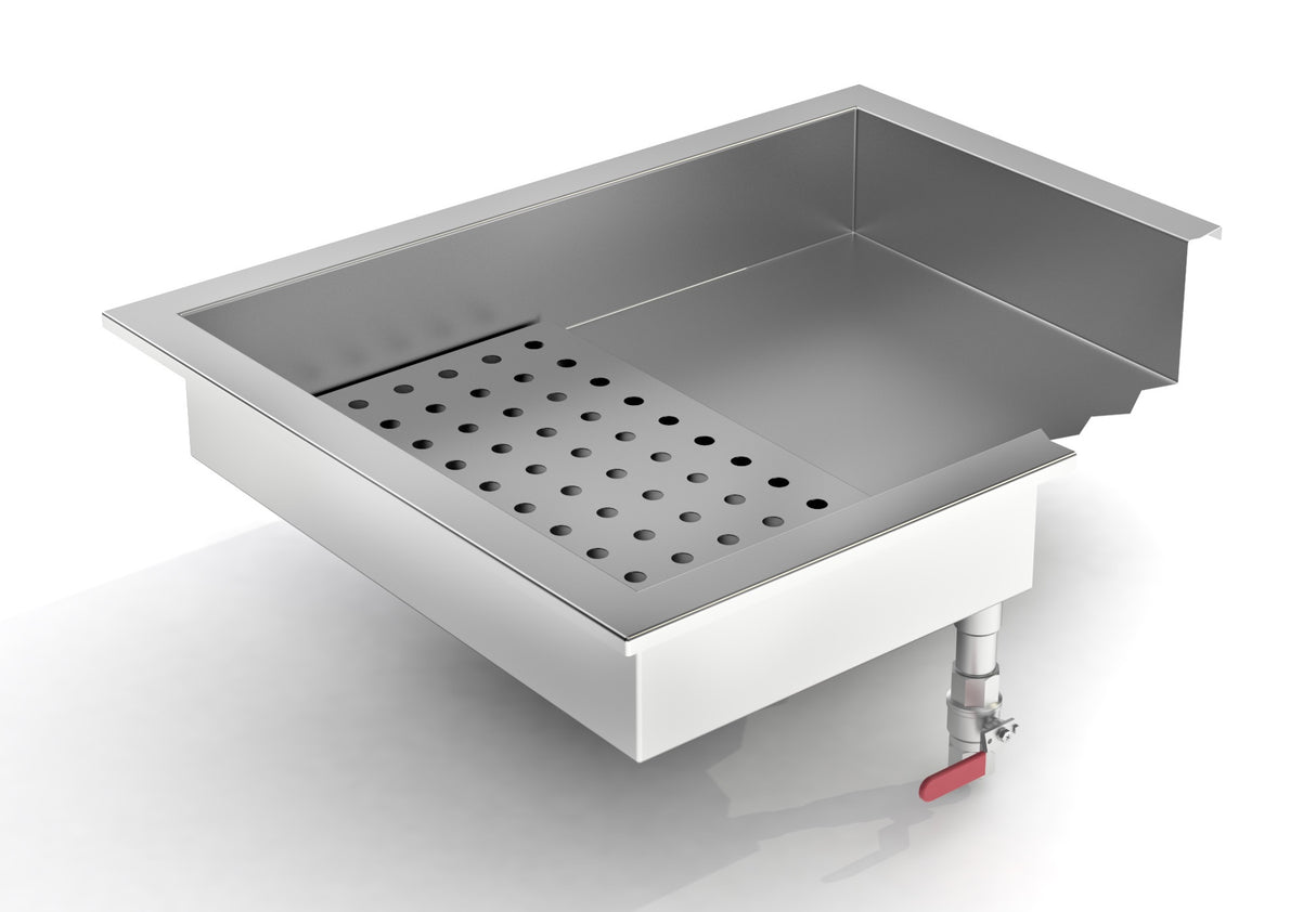 Combisteel Crushed Ice Bin Drop-In 4/1 GN - 7013.2735 Combisteel Accessories & Spare Parts Combisteel