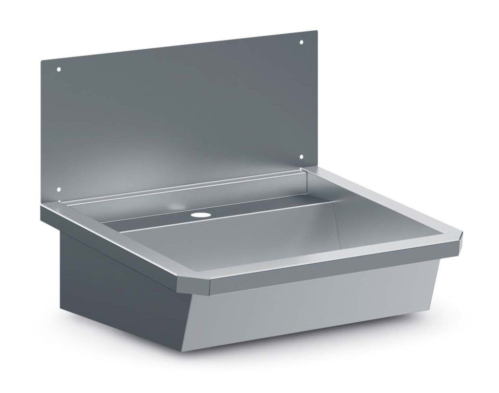Combisteel Hand Wash Trough Sink 600mm Wide - 7013.4600 Hand Wash Sinks Combisteel   