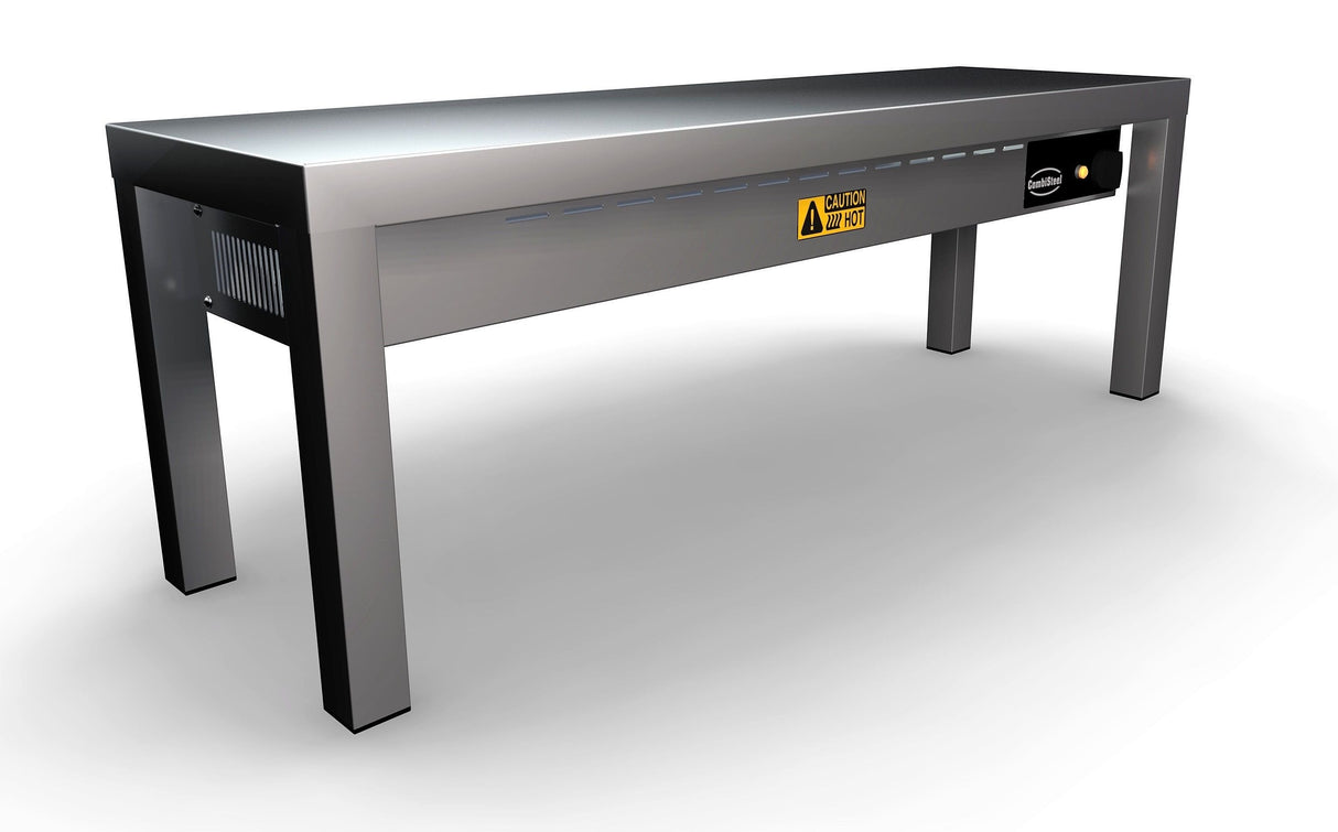 Combisteel Single Ceramic Heated Overshelf Gantry 1000mm Wide 3 x 250W Elements | 7020.0700 Heated Gantry Chef's Rack Combisteel