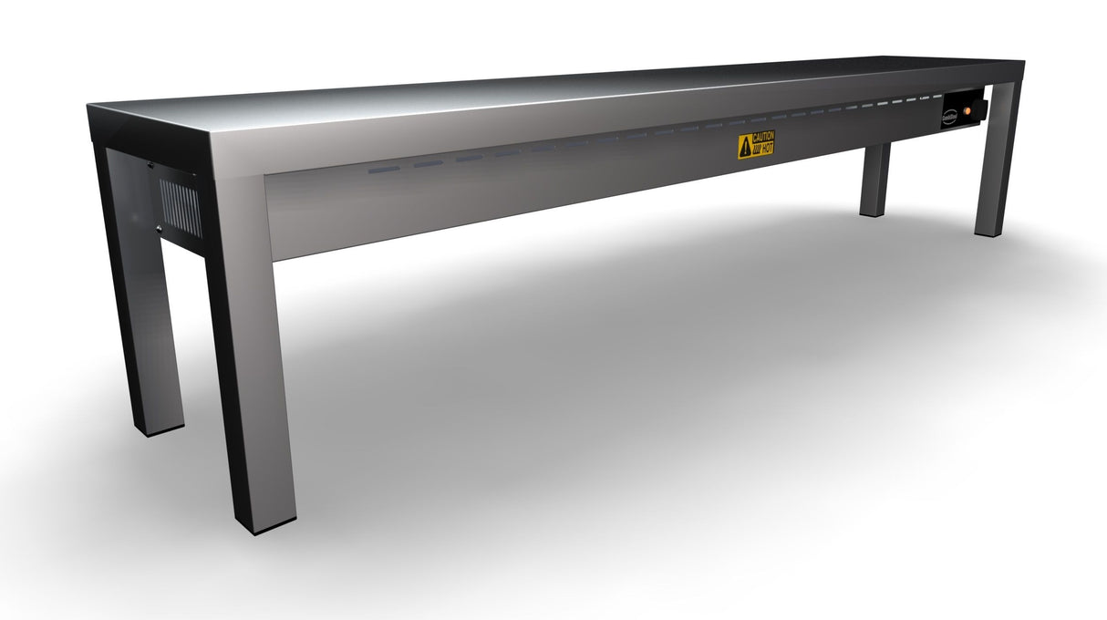 Combisteel Single Ceramic Heated Overshelf Gantry 1600mm Wide 4 x 250W Elements | 7020.0715 Heated Gantry Chef's Rack Combisteel