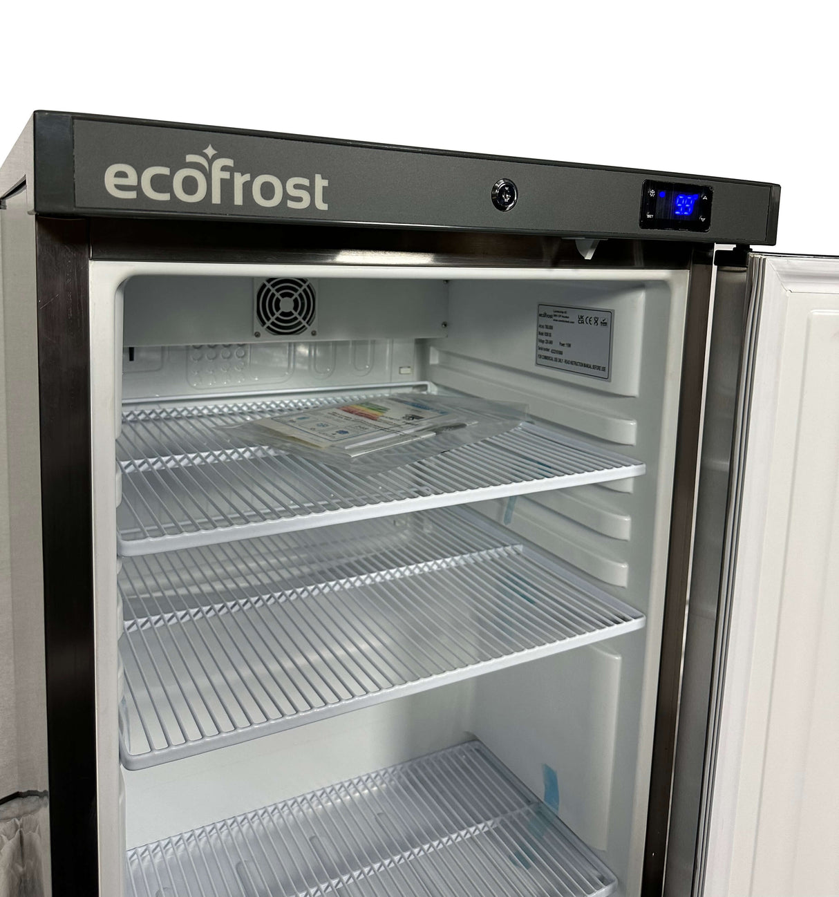Combisteel Ecofrost Undercounter Fridge Single Door Stainless Steel 200 Litres - 7063.0005 Refrigeration - Undercounter Combisteel