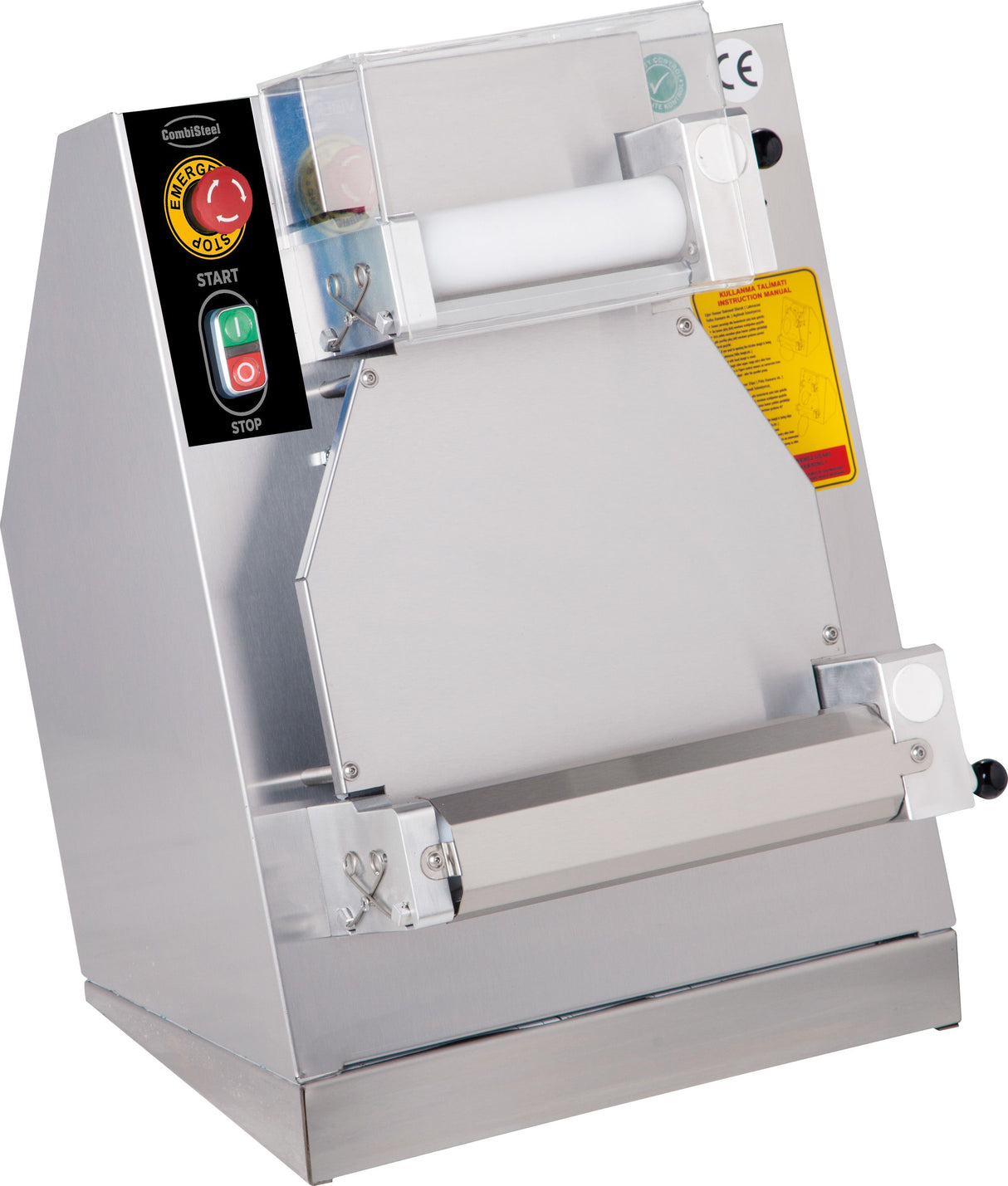 Combisteel Pizza Dough Roller Former 15 Inch Twin Rollers Straight - 7073.0140 Dough Rollers / Formers Combisteel