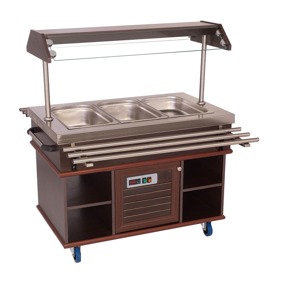 Combisteel Refrigerated Buffet GN 3/1 | 7078.0005 Buffet Displays - Refrigerated/Heated Combisteel