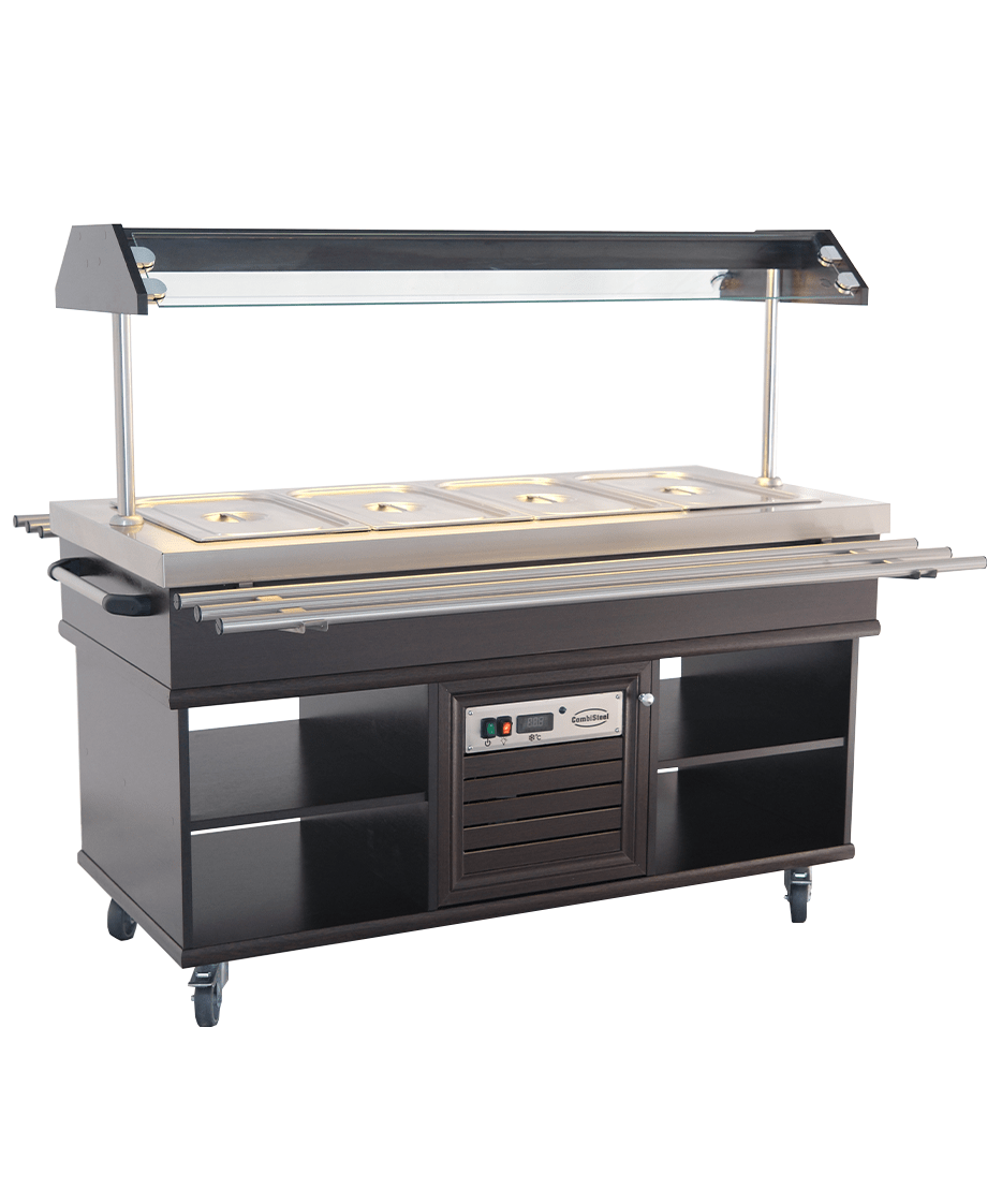 Combisteel Refrigerated Buffet GN 4/1 | 7078.0010 Buffet Displays - Refrigerated/Heated Combisteel