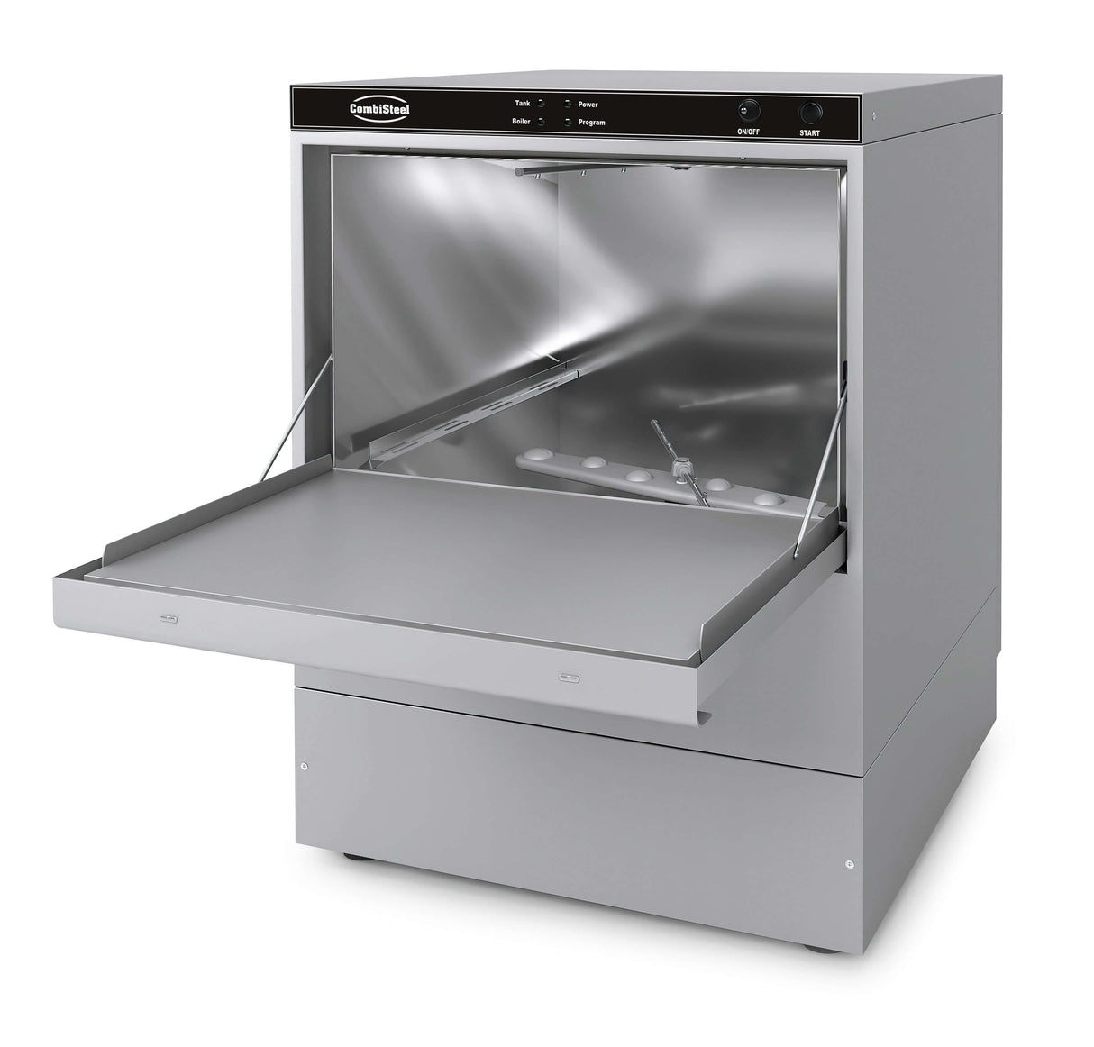 Combisteel Dishwasher 500mm Basket - Commercial Frontloader with Drain Pump & Detergent Dispenser | 7082.0060 Dishwashers Combisteel