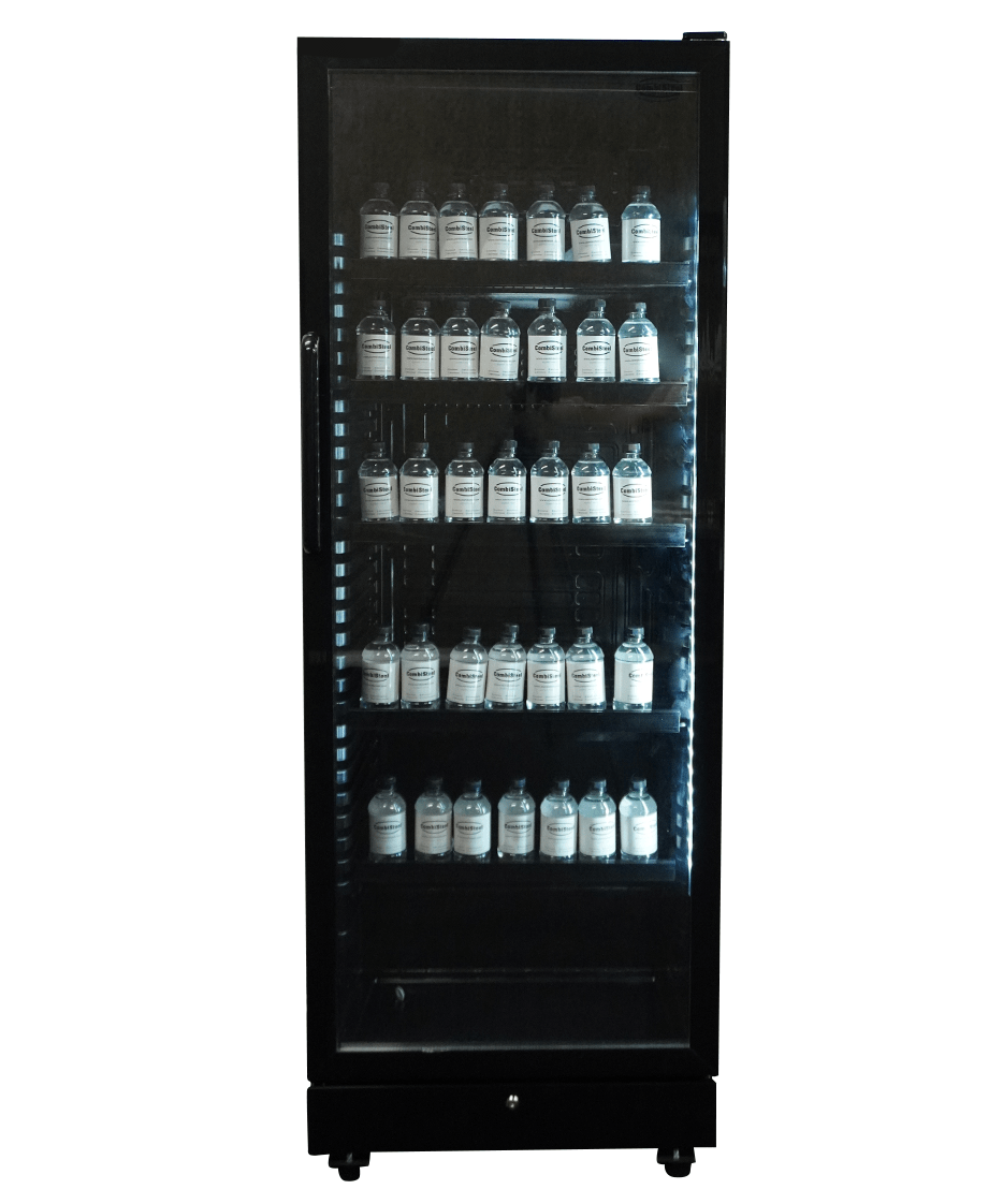 Combisteel Refrigerator 1 Glass Door Display Cooler | 7086.0005 Upright Single Glass Door Chillers Combisteel