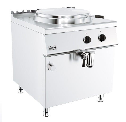 Combisteel Base 700 Electric Boiling Pan 60L Indirect Heating - 7178.0565 Bratt Pans Combisteel