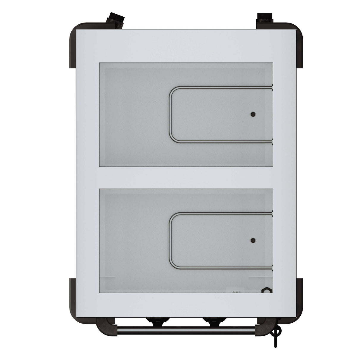 Combisteel Mobile Bain Marie 2 x 1/1 GN Heated Electric Servery | 7178.1155 Bain Maries Combisteel