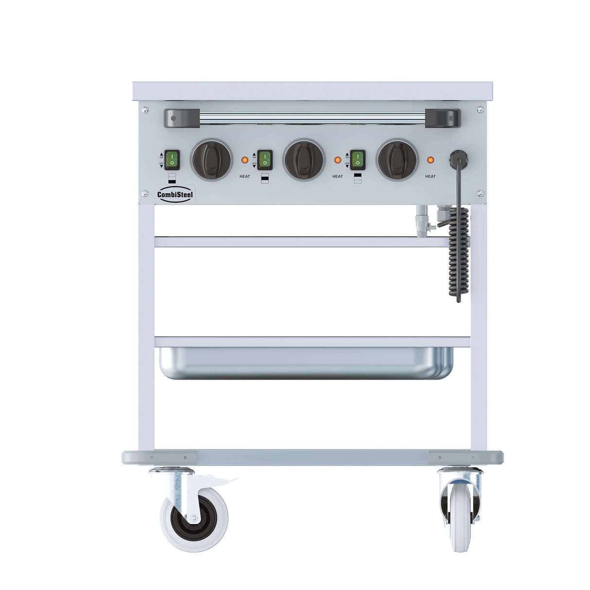 Combisteel Mobile Bain Marie 3 x 1/1 GN Heated Electric Servery | 7178.1160 Bain Maries Combisteel