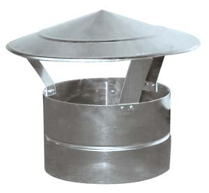 Combisteel Rain Cover Diameter 450 - 7217.0450 Aluminium Pipe Extraction Ducting Combisteel