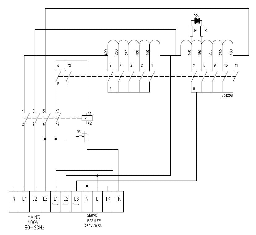 Combisteel Speed Govenor 3 Phase - 7223.0065 Extraction Fan Speed Controllers Combisteel