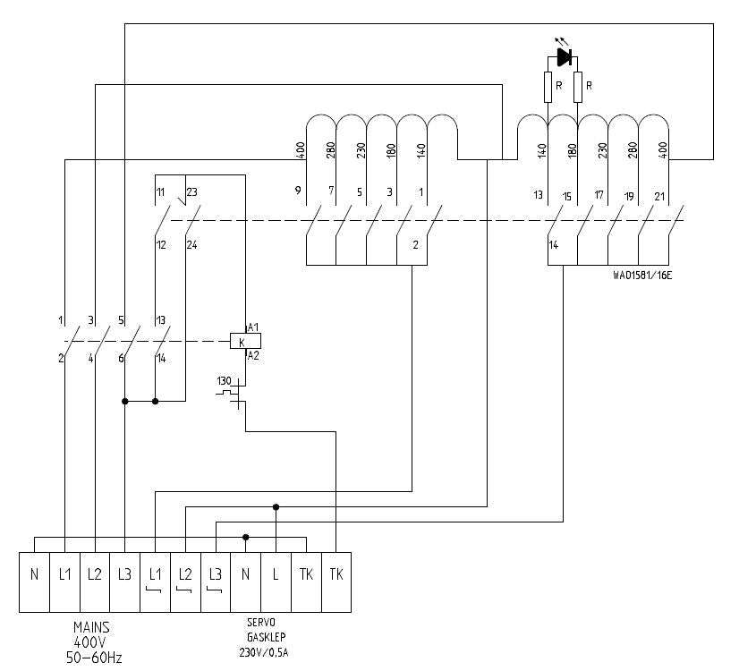 Combisteel Speed Govenor 3 Phase 19 Amp - 7223.0069 Extraction Fan Speed Controllers Combisteel