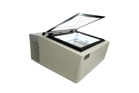 Combisteel Countertop Model Ice Cream Display White  Opens On The Customer Side - 7292.0015 Ice Cream Display Freezers Combisteel