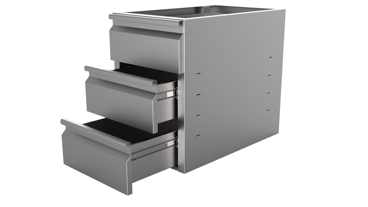 Combisteel Drawerset 3 Drawers For Table 700 - 7452.5005 Combisteel Accessories & Spare Parts Combisteel