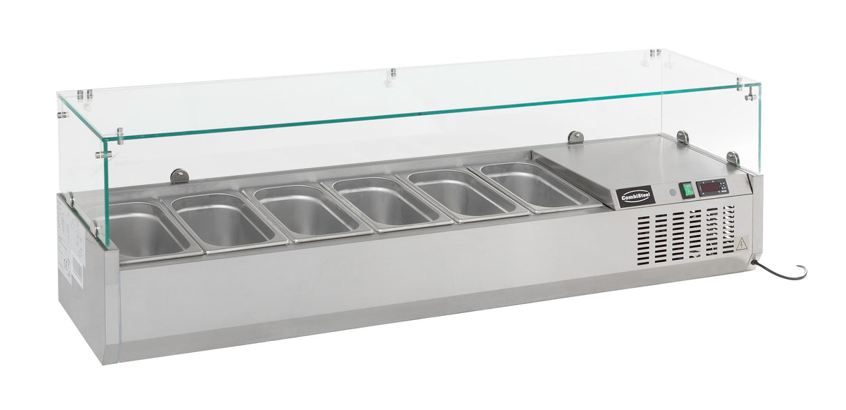 Combisteel Refrigerated Counter Top 1/3 GN X 6 - 7450.0018 VRX Topping Units Combisteel