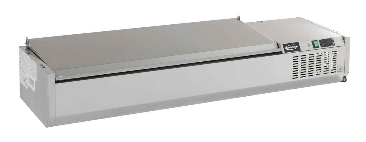 Combisteel Refrigerated Counter Top Stainless Steel Top 1/3 GN - 7450.0031 VRX Topping Units Combisteel