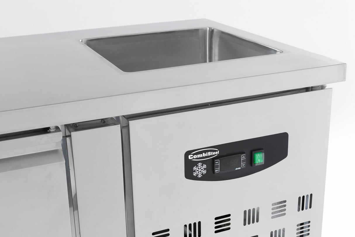 Combisteel 700 Refrigerated Counter Sink 3 Doors - 7450.0215 Refrigerated Counters - Triple Door Combisteel