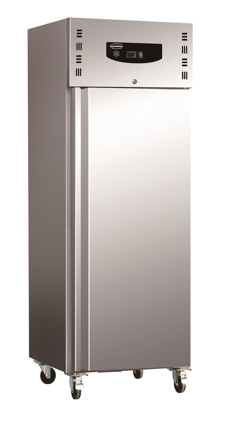 Combisteel Freezer Stainless Steel+Al 600 Ltr Static - 7450.0410 Refrigeration Uprights - Single Door Combisteel