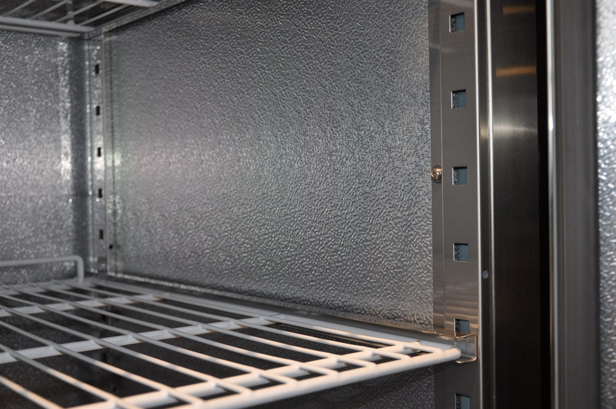 Combisteel Freezer Stainless Steel+Al 600 Ltr Static - 7450.0410 Refrigeration Uprights - Single Door Combisteel