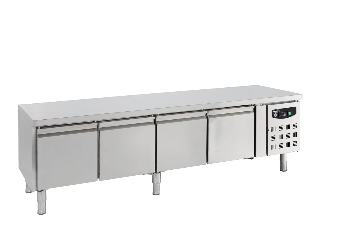 Combisteel Refrigerated Counter Height 650 4 Doors - 7450.0765 Refrigerated Counters - Four Door Combisteel