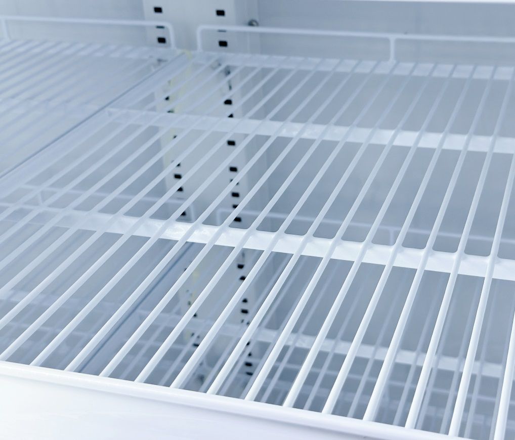 Combisteel Triple Hinged Glass Door Fridge Merchandiser 1065Ltr - 7455.2110 Upright Triple Bottle Coolers Combisteel