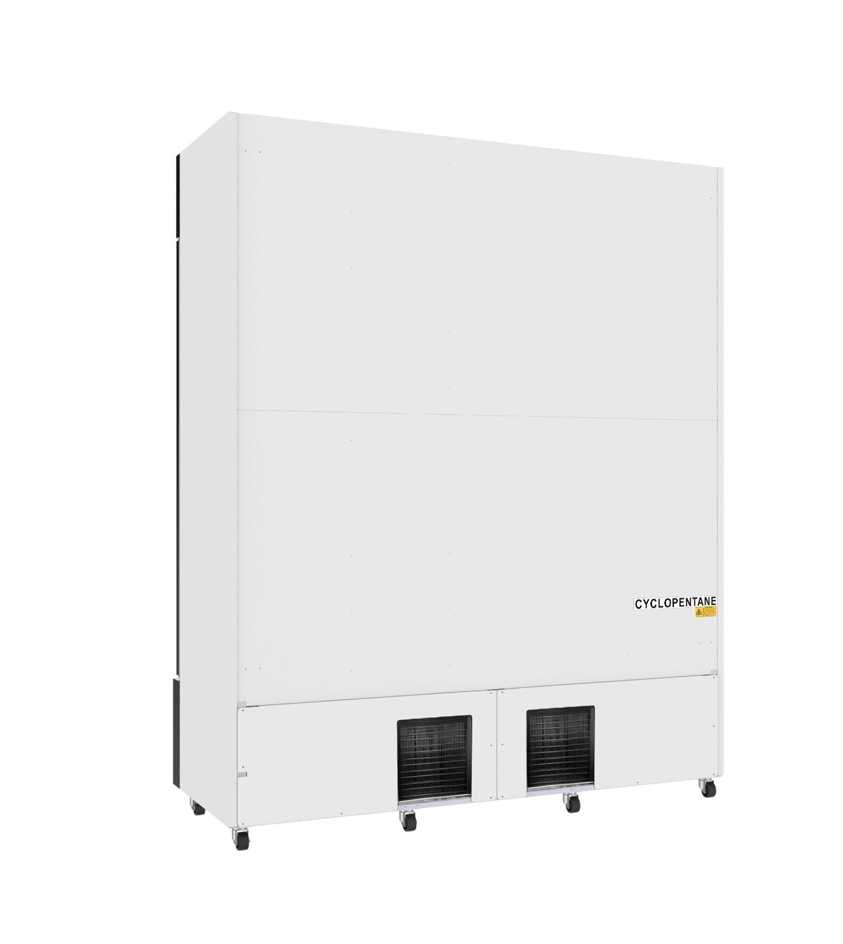 Combisteel Triple Hinged Glass Door Fridge Merchandiser 1065Ltr - 7455.2110 Upright Triple Bottle Coolers Combisteel