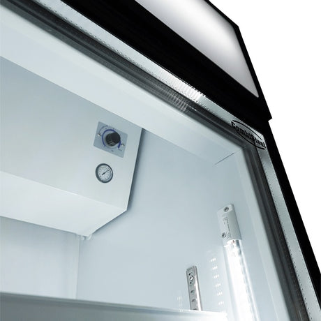 Combisteel Triple Hinged Glass Door Fridge Merchandiser 1065Ltr - 7455.2110 Upright Triple Bottle Coolers Combisteel
