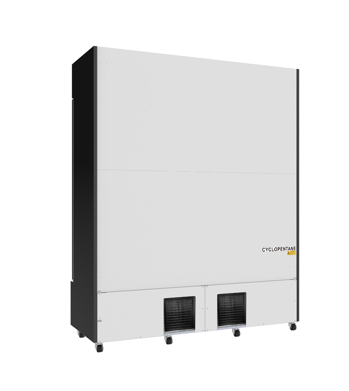 Combisteel Refrigerator 3 Glass Doors Black Fcu-1200 Bl - 7455.2115 Upright Glass Door Fridges Combisteel