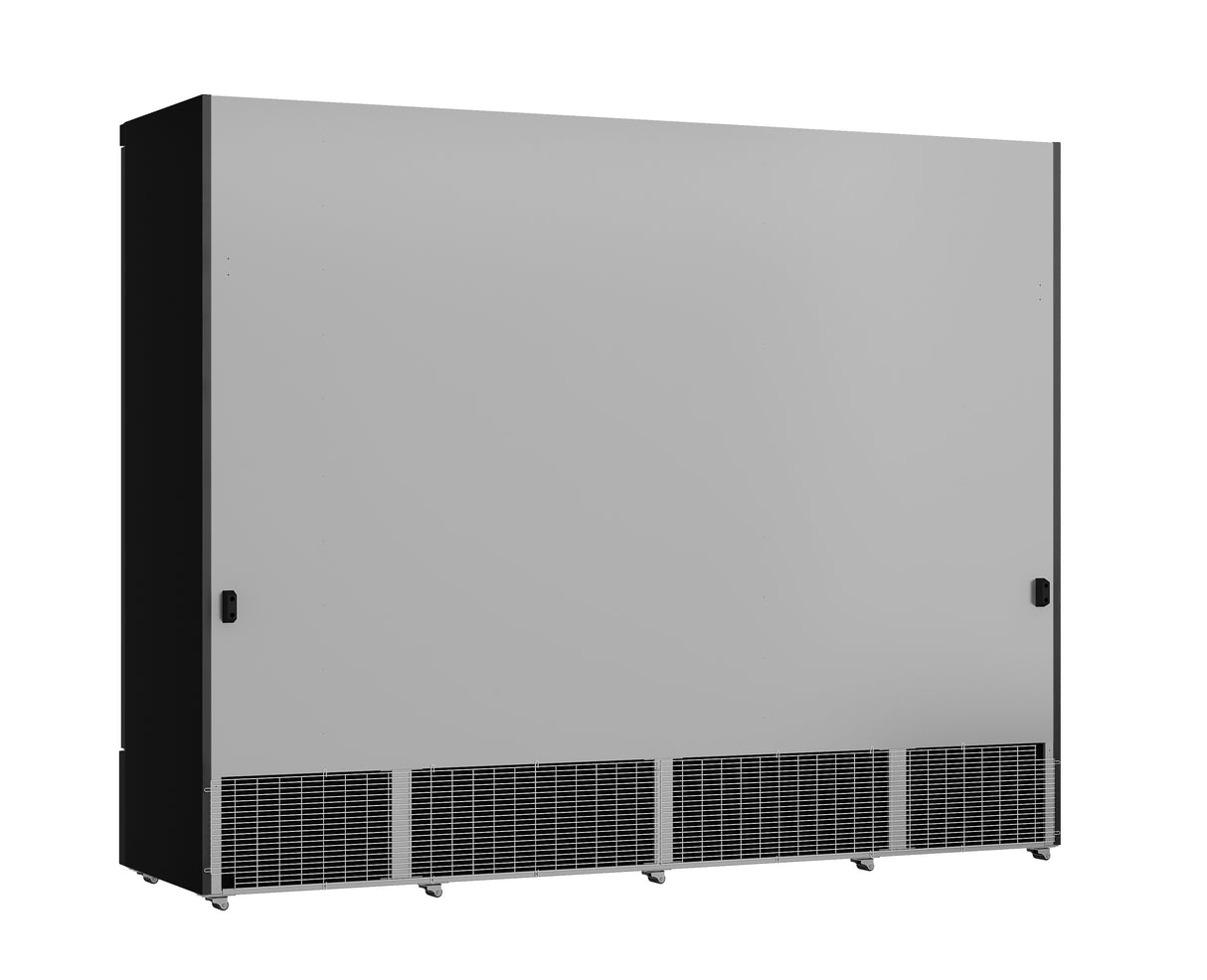 Combisteel Refrigerator 4 Glass Doors Black Jde-2025R Bl - 7455.2240 Upright Glass Door Fridges Combisteel