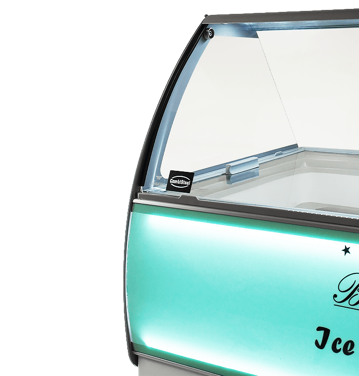 Combisteel Curacao Ice Cream Counter Display Freezer 10 x 5 Litre - 7472.0105 Ice Cream Display Freezers Combisteel