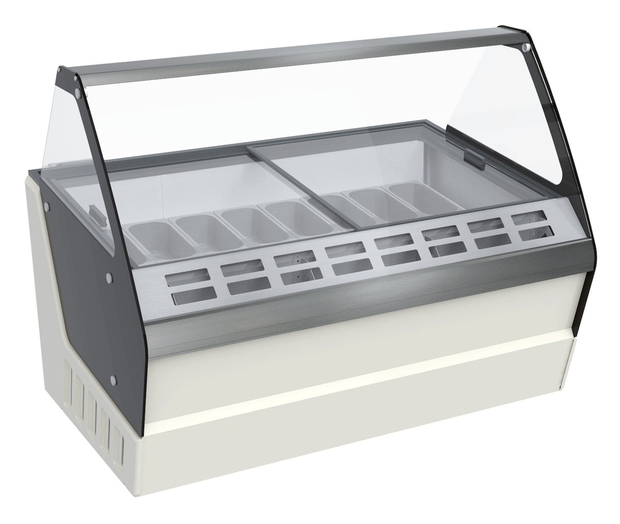 Combisteel Ice Cream Display Hawai 16X 5Ltr - 7472.0115 Ice Cream Display Freezers Combisteel