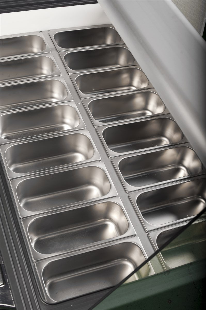 Combisteel Ice Cream Display Hawai 16X 5Ltr - 7472.0115 Ice Cream Display Freezers Combisteel