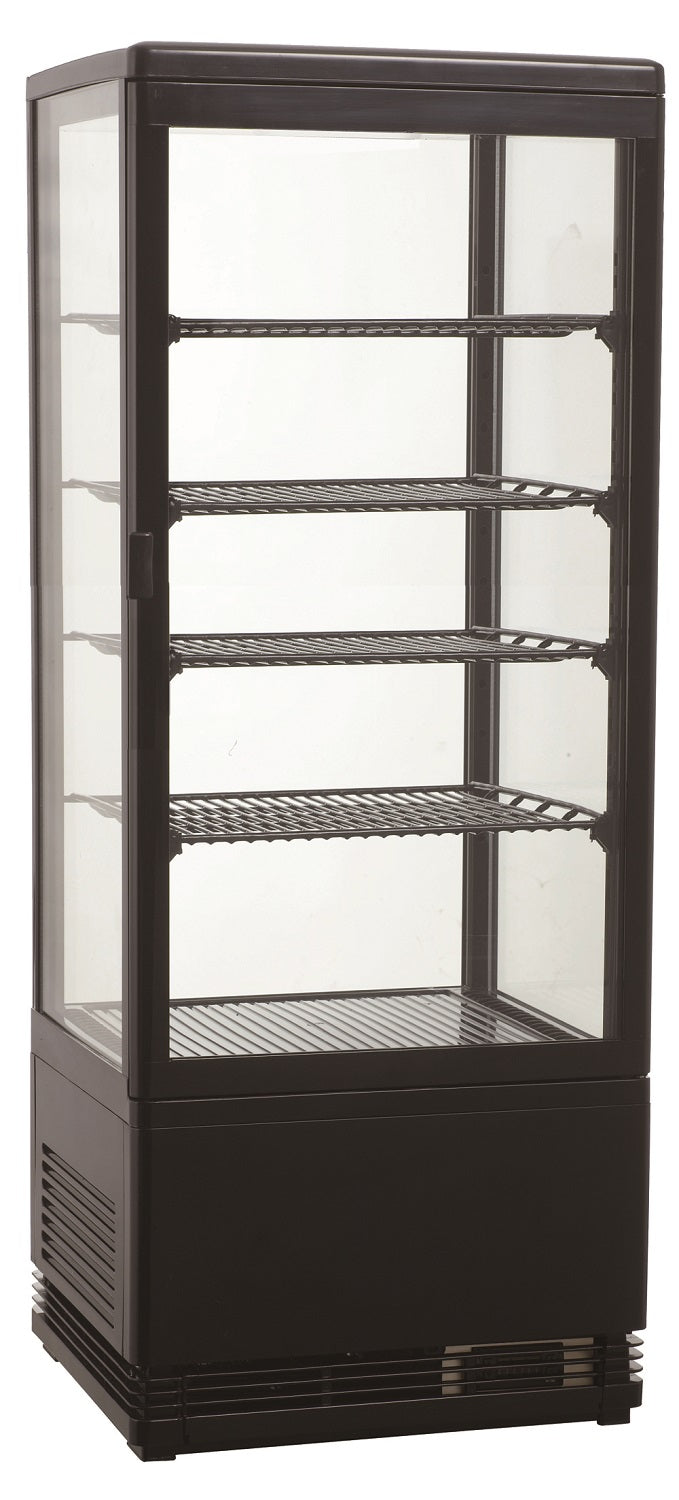Combisteel Cold Display 98L Black - 7487.0180 Refrigerated Counter Top Displays Combisteel