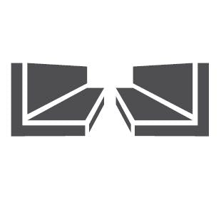 Combisteel Set Guides Counter / Beer Cooler - 7489.0565 Combisteel Accessories & Spare Parts Combisteel